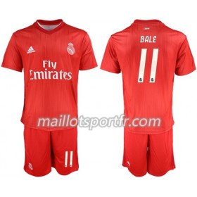 Maillot de Foot Real Madrid Bale 11 Enfant Troisieme 2018/19
